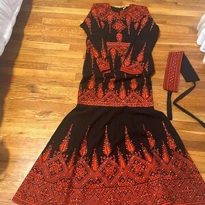 Tatreez mermaid dress only worn once size 1